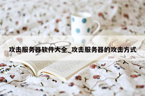 攻击服务器软件大全_攻击服务器的攻击方式