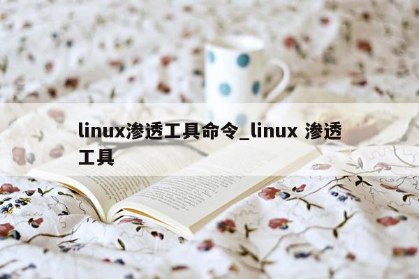 linux渗透工具命令_linux 渗透工具