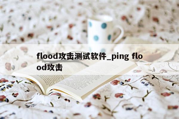 flood攻击测试软件_ping flood攻击